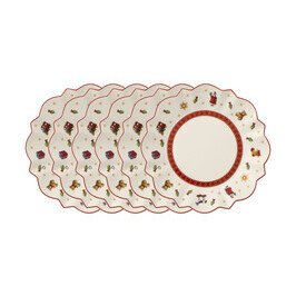 Brotteller weiss 18 cm Toy's Delight 6-tlg. Villeroy & Boch