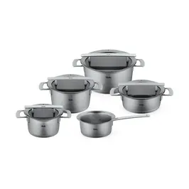 Topf-Set 5-tlg. Phi Collection edelstahl Fissler