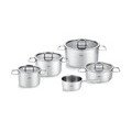 Topfset Viseo Pro 5-tlg. mit Glasdeckel Fissler