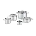 Topfset Viseo Pro 5-tlg. mit Glasdeckel Fissler