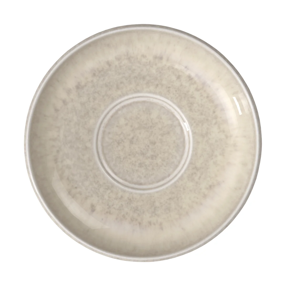 Espresso-Untertasse 12 cm Perlemor Sand
