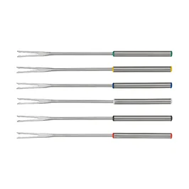 Fleischfonduegabeln 6er-Set Fun silber Spring
