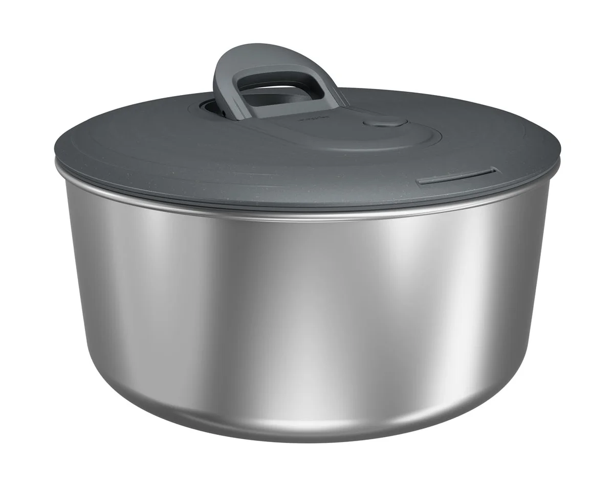 Salatschleuder 27 cm EasySpin edelstahl