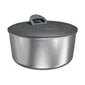 Salatschleuder 27 cm EasySpin edelstahl Zyliss