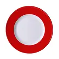 Dessertteller 21 cm Solid Color Signalrot Dibbern