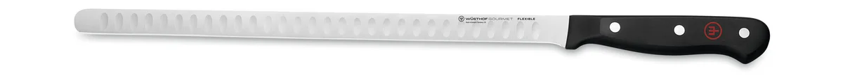Lachsmesser mit Kullenschliff Gourmet 29cm