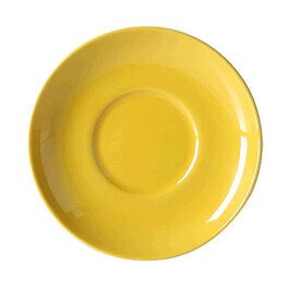 Kaffee-Untertasse 14 cm Solid Color Sonnengelb Dibbern