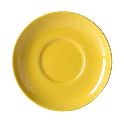 Kaffee-Untertasse 14 cm Solid Color Sonnengelb