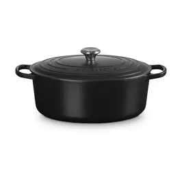 Bräter mit Deckel 33 cm Signature Schwarz Le Creuset