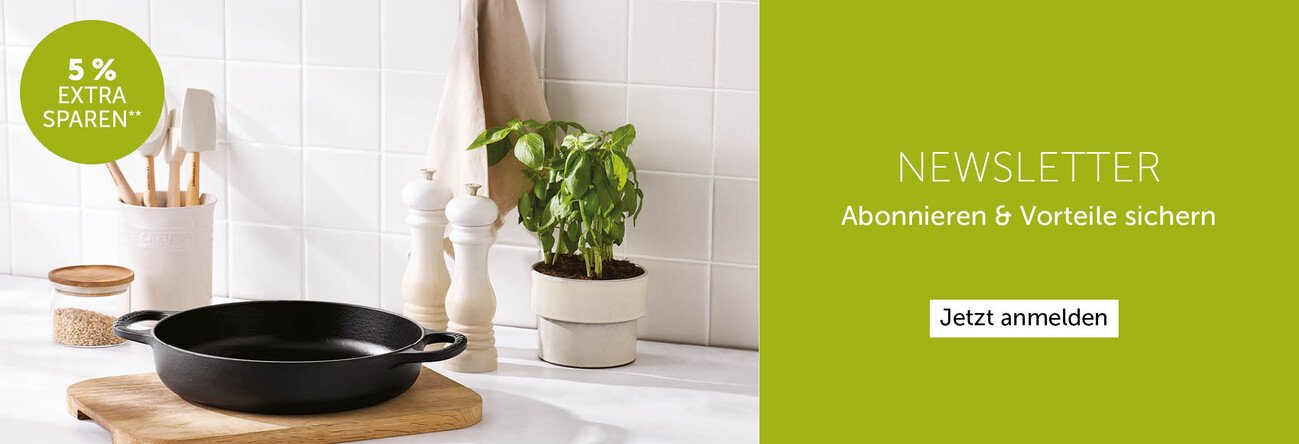 Newsletter Anmeldung