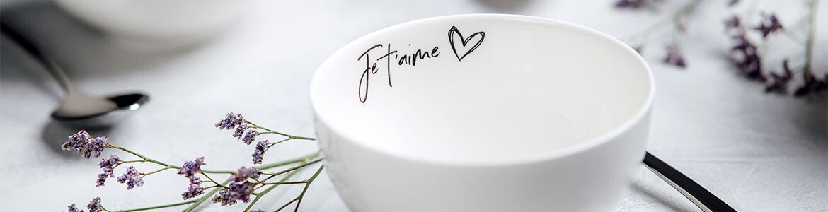 Villeroy & Boch Statement Je t'aime