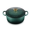 Bräter Weihnachten 24 cm Christmas Collection Artichaut Le Creuset