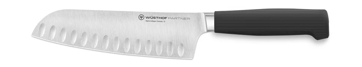 Partner Santokumesser 17 cm schwarz