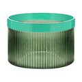 Glasschale Groove grün 20x20x13cm Remember