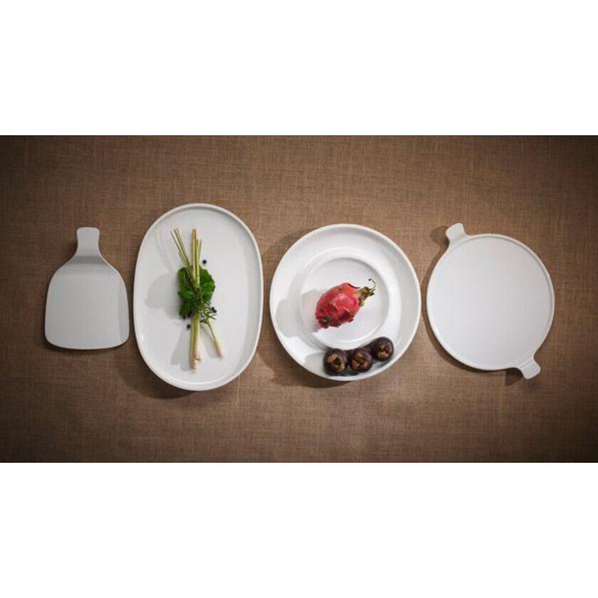 Schaal Villeroy & Boch Artesano Original op voet 32,6 x 10,5 cm