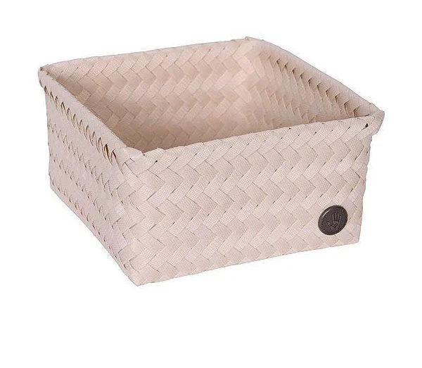 Fit Square Korb offen 18x18x10 cm champagne