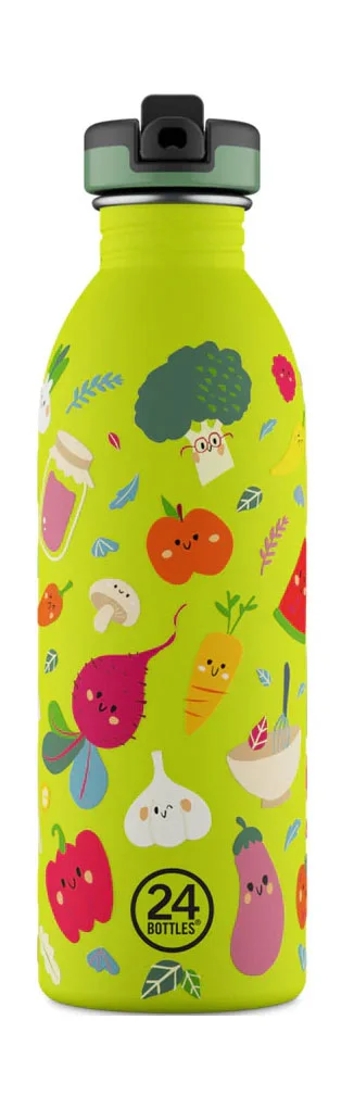 Trinkflasche 0,5 l Kids Bottle Veggie Friends