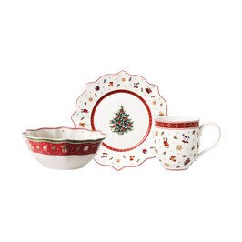 Frühstücksset Breakfast for 2 6-tlg. Toy's Delight weiß Villeroy & Boch