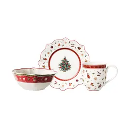 Frühstücksset Breakfast for 2 6-tlg. Toy's Delight weiß Villeroy & Boch