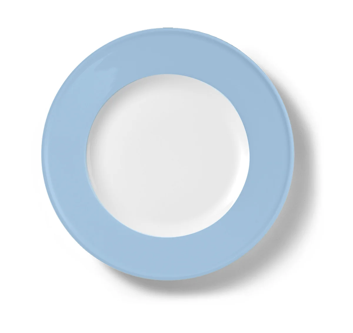 Speiseteller 26 cm Solid Color Morgenblau