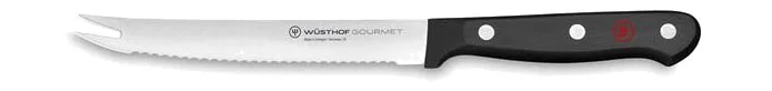Gourmet Tomatenmesser 14 cm schwarz