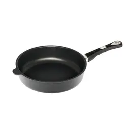 Bratpfanne 28cm beschichtet H:7cm nicht induktionsfähig AMT Gastroguss