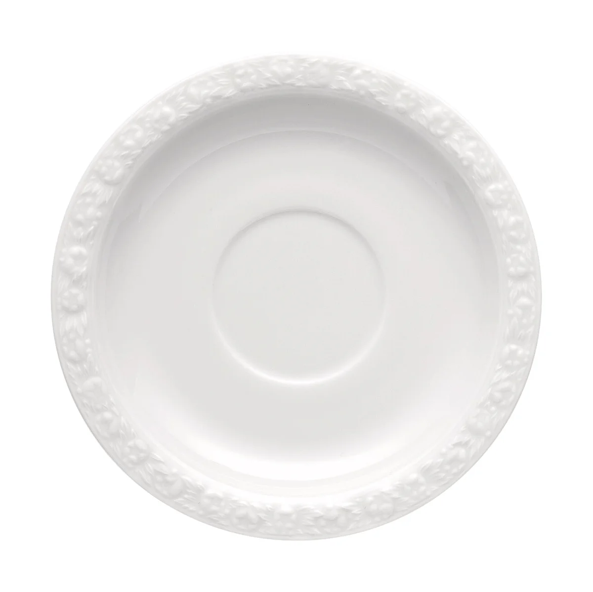 Tee-Untertasse 16 cm Maria Weiß