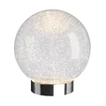 Dekoleuchte GLAMOR BAUBLE 18cm silber Sompex