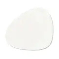 Glasuntersetzer 11x13 cm Curve Nupo pure white LINDDNA