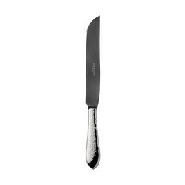 Tranchiermesser 29 cm Martelé Frozen Black 150 g versilbert Robbe & Berking