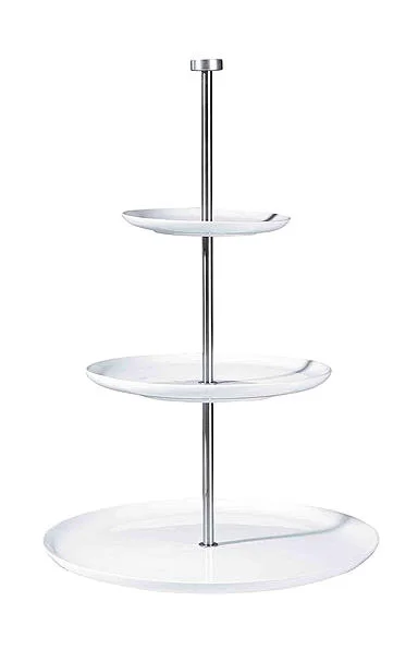 Etagere 3-stufig Grande weiß