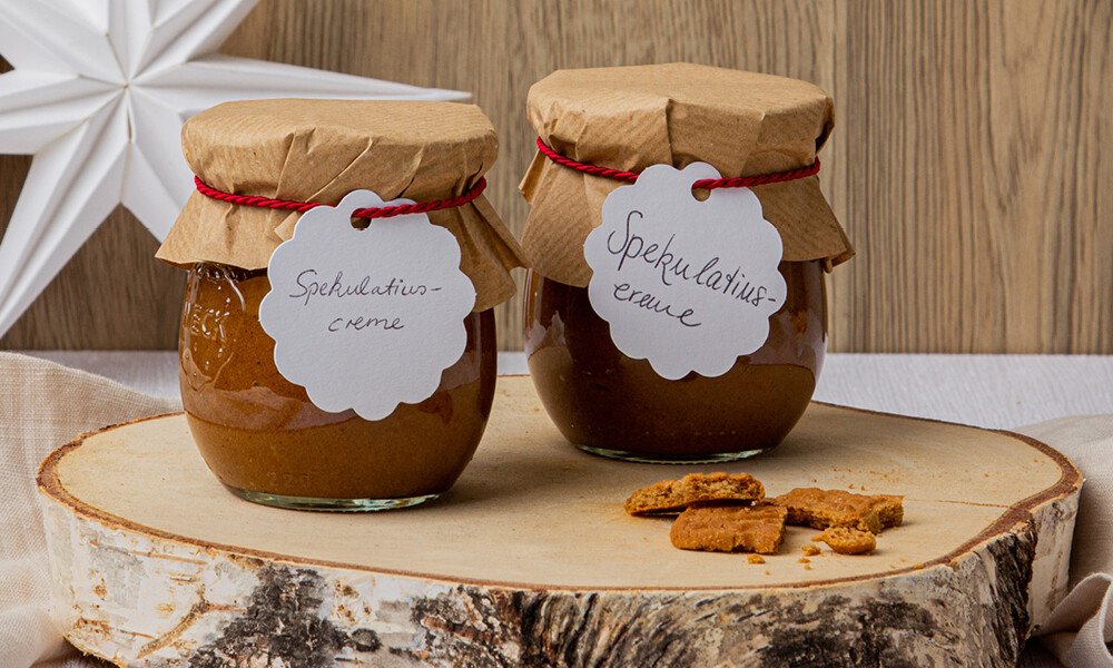 Selbstgemachte Spekulatiuscreme Rezept backen tischwelt Weihnachten
