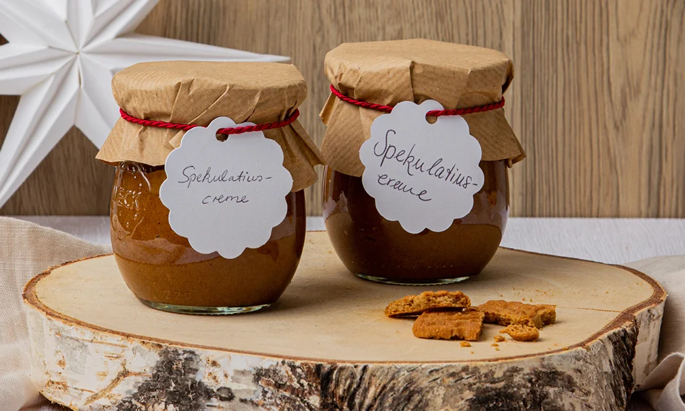 Selbstgemachte Spekulatiuscreme Rezept backen tischwelt Weihnachten