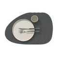 Tischset L 4er-Set Curve Nupo anthracite LINDDNA