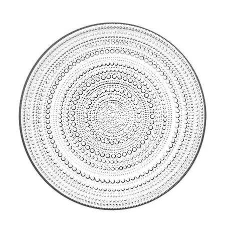 Teller 32 cm Kastehelmi klar