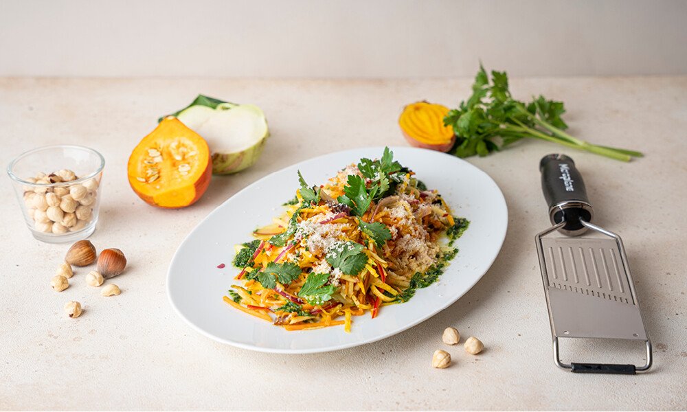 Power-Gemüse-Salat – orientalisch mit Karotte und Apfel - Rezepte ...