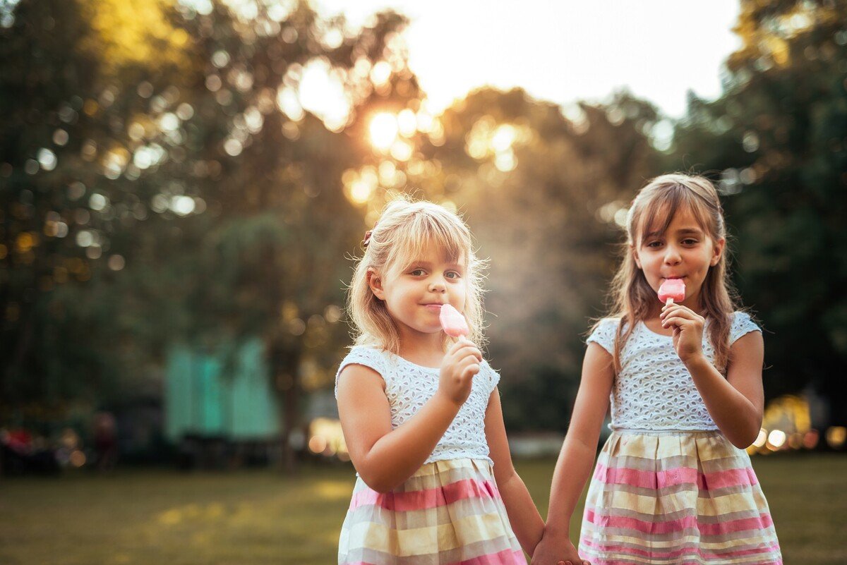 Picknick mit den Kids.