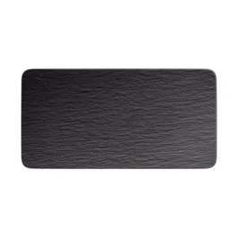 Servierplatte 35x18 cm Manufacture Rock Villeroy & Boch