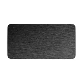 Servierplatte 35x18 cm Manufacture Rock Villeroy & Boch