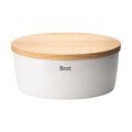 Brottopf 36x23x16 cm weiß Continenta