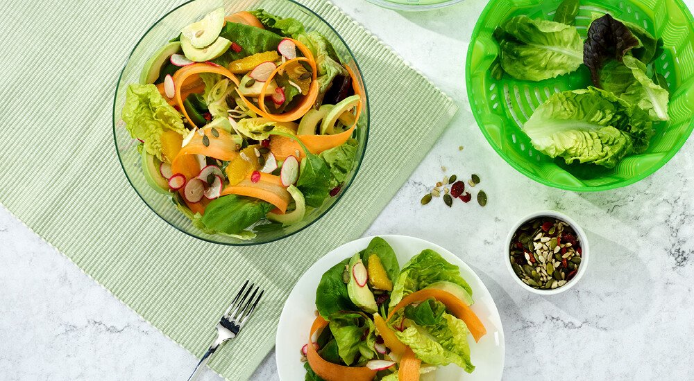 Salatschleuder-salatschuessel-haushalt-kueche