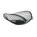 Obstschale schwarz Trinity Alessi