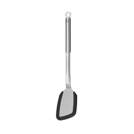 Pfannenwender Rundgriff mit Silikonrand 35,5cm Rösle