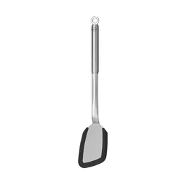 Pfannenwender Rundgriff mit Silikonrand 35,5cm Rösle