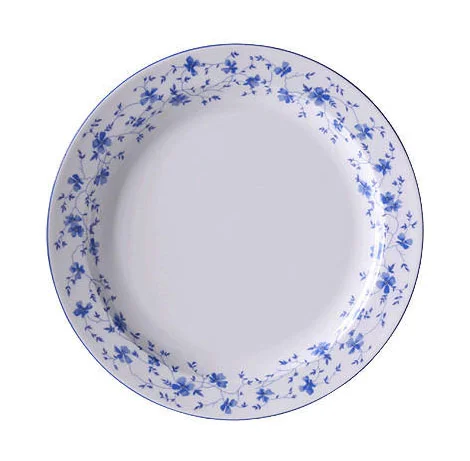 Speiseteller fl. 26cm Form 1382 Blaublüten