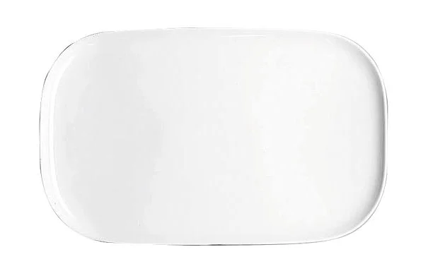Platte 38 cm Moon Weiß
