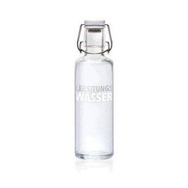 Glasflasche 0,6ltr. Lei(s)tungswasser Soulbottle