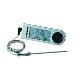 Bratenthermometer 23 cm silber Rösle