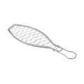Fischgrillzange Easy 43 cm BBQ silber Küchenprofi