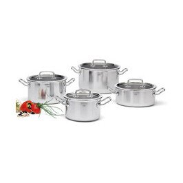Topf-Set 4-tlg. Brigade Basic silber Spring
